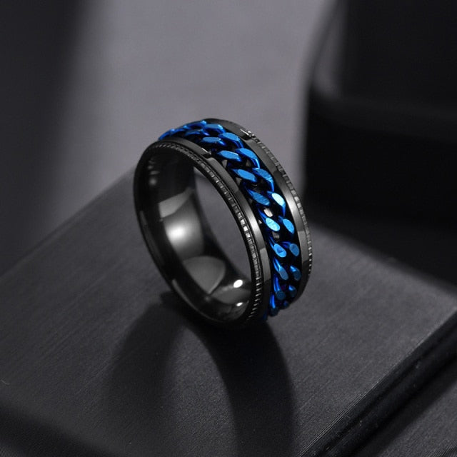 UNISEX Rotating Anxiety Fidget Rings