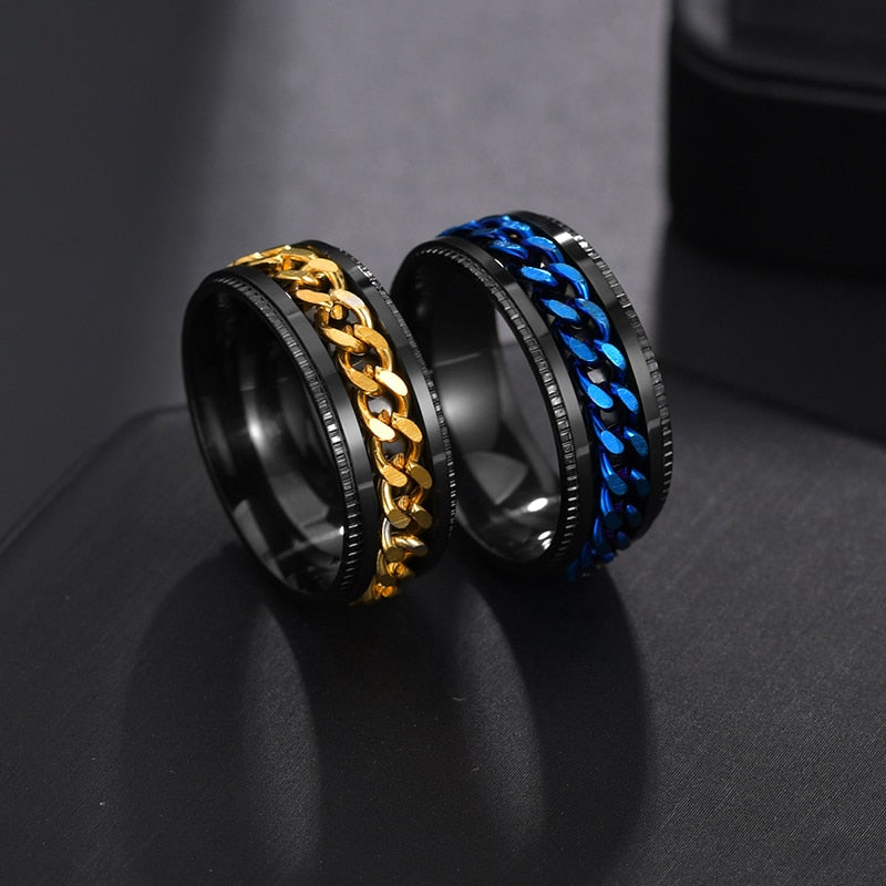 UNISEX Rotating Anxiety Fidget Rings