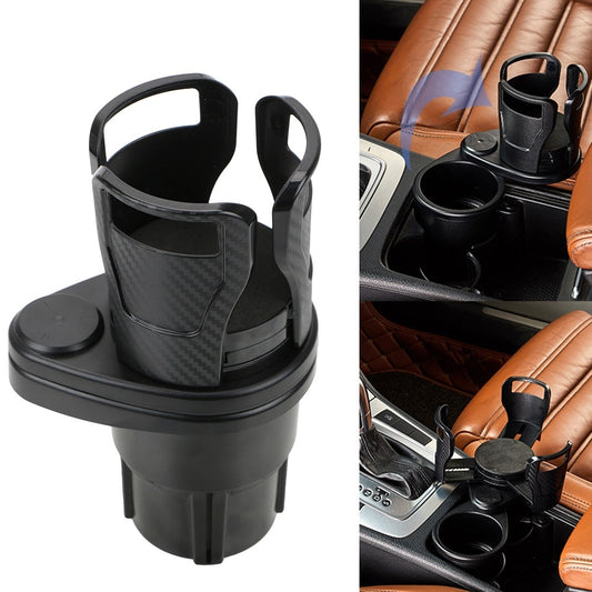 2 in 1 Car Cup Holder Adjustable 360° Rotating Car Cup Holder