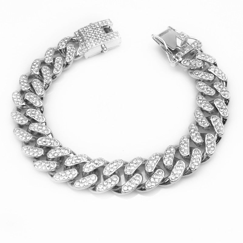 Stylish Diamond Dog Collar