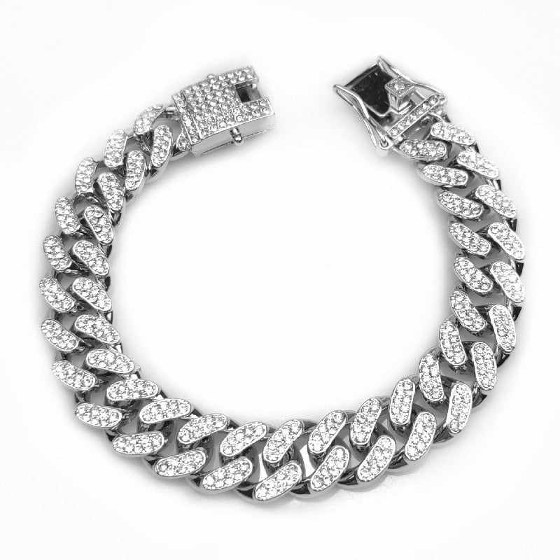 Stylish Diamond Dog Collar