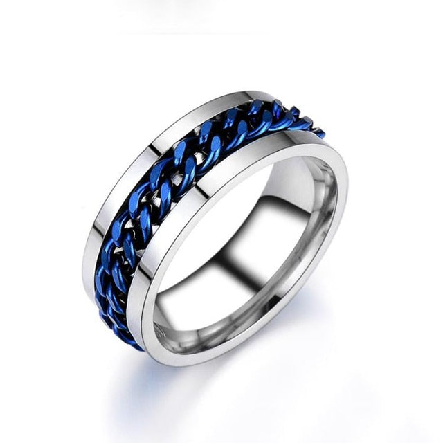 UNISEX Rotating Anxiety Fidget Rings